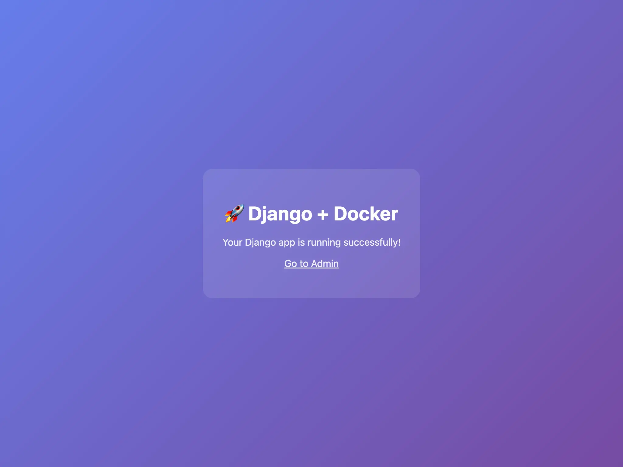 Django App auf Sliplane